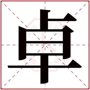 卓字开头的男孩名字 卓字组成的男孩名字